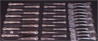 60 pieces of sterling flatware, Chantilly pattern,