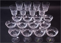 20 pieces of  Waterford crystal including