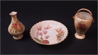 Three pieces of Royal Worcester including