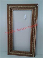 Ornate wood picture frame - 50" x 28"