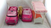 Barbie Cars, Horse, & Bed