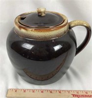 Glazed Ceramic Bean Pot