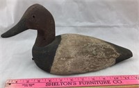 Vintage CWW Wooden Duck Decoy