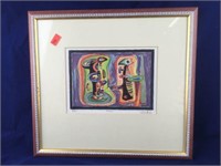 Signed and Numbered Beautifully Framed Lithograph