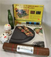 Cutting Board, Stovetop Grill, Travelling Games,