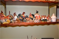 Roosters & Chicken Figurines