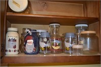 Decorative Glass Kitchen Jars