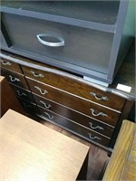 Dark wood dresser
