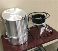 Portable Propane Outdoor Deep Frying Package