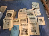 Large lot of early 1900 paper items