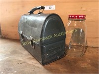 Antique Metal Lunch Box