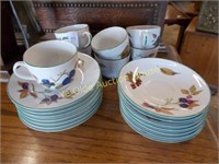 21 Pieces Royal Worcester Fine China