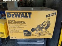 DeWalt 12" Double  Sliding Compound Miter Saw New