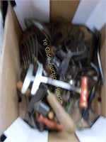 Boxed Lot of Assorted Kitchenalia