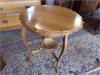 Pristine Victorian Walnut Window Table With