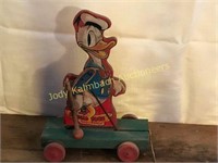 Fisher Price Donald Duck #400 pull toy