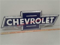 New Chevrolet bowtie metal sign GM licensed