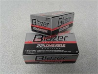 100 rounds Blazer 22LR ammo ammunition