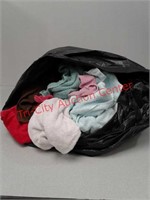 Assortment of towels, wash rags and dish towels