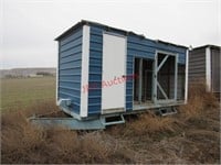 Phase Out Bee House on Single Axle Trailer