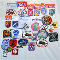 Lot of Embroidered Patches Many in Bags Still