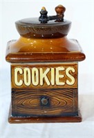 Coffee Grinder Cookie Jar Made in Japan
