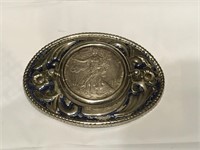 Liberty Silver Dollar Belt Buckle