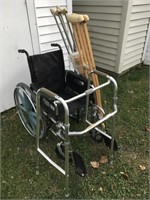Wheel chair, Walker, Crutches, Etc