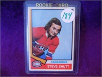 Steve Shutt Rookie Card OPC #316  1973 - 74