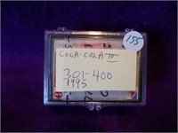Coca Cola IV  Card Set 301 - 400 1995