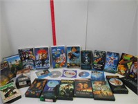 DVD, CD, and VHS Selection