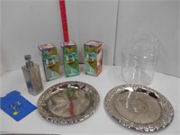 LED Wine Glasses, Glass Charms, and Serving Items
