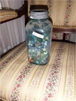 Lot #169 - Vintage Ball jar full of vintage