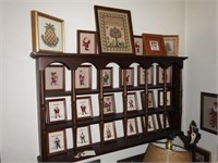 Lot #132 - Shelf and contents to include (24)