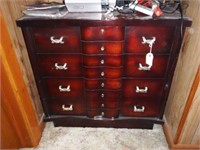 Lot #147 - Lane vintage style faux four drawer