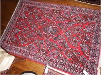 Lot #107 - Hand knotted wool Pile area rug