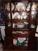 Lot #70 - Entire Contents of china cabinet to