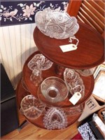 Lot #62 - Collection of pattern glass and crystal