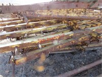 6-6' Steel Harrow Sections with Solid Lead Bar