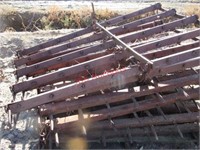 6-5' Steel Harrow Sections with Folding Lead Bar