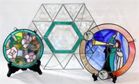 Stained & Beveled Glass Window Hangings