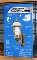 Altair Decorative Outdoor Motion Sensor Lantern