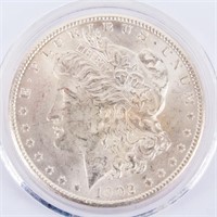Coin  1902-O Morgan Silver Dollar Brilliant Unc.