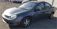 2001 Plymouth Neon, 160k miles, runs, title