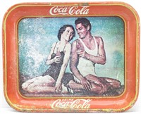 Antique 1934 Coca-Cola "Tarzan" Serving Tray