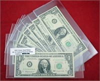 1963 Green Seal Federal Reserve Notes