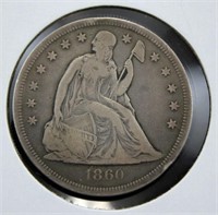 1860-O U. S. Silver Dollar