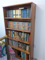 Pine 5 Shelf Bookcase