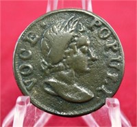 1760 Hibernia - Voce Populi Half Penny