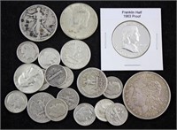 U. S. 90% Silver Coins, $4.80 Face